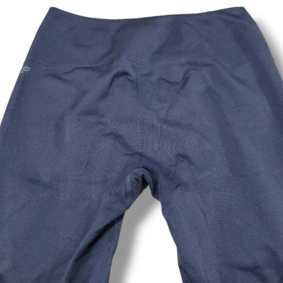 Fabletics Pants Size Medium W25"L23 Mosaic High Waisted 7/8 Leggings Activewear - Picture 5 of 8